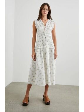 RAILS Smocked Midi Dress